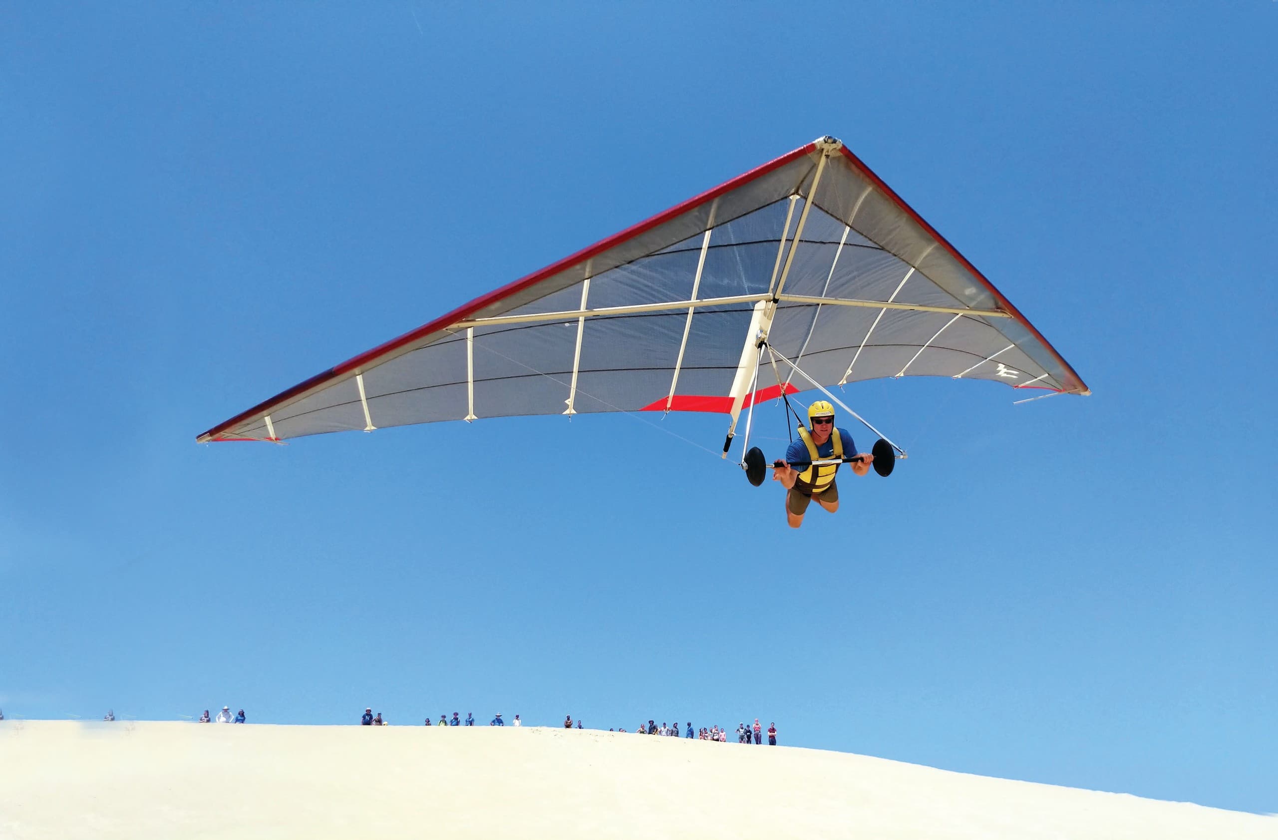 Learn to Hang Glide Over Jockey's Ridge: Advanced Lessons at Kitty Hawk Kites