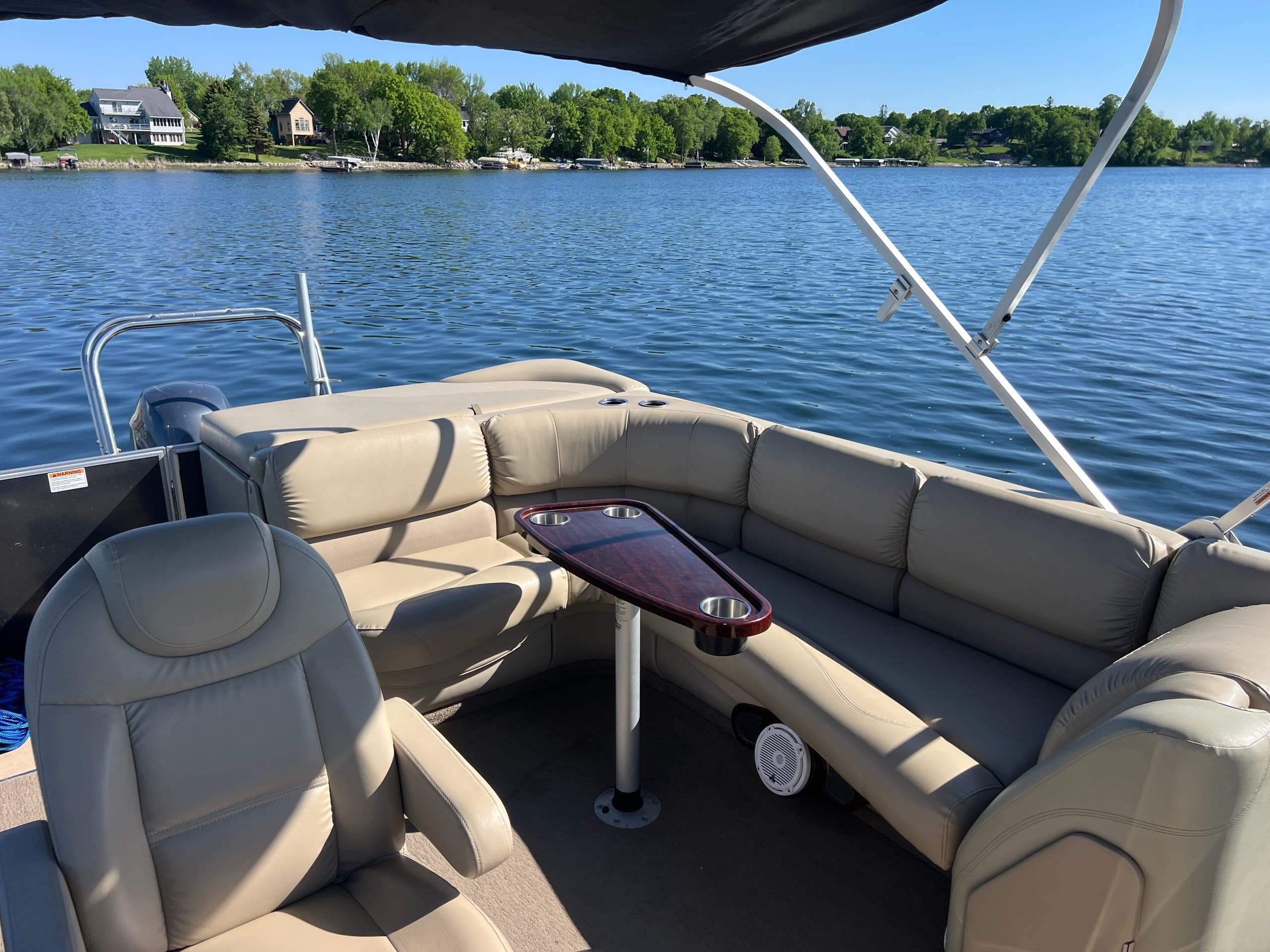 Exploring Alexandria’s Lakes Aboard a 23’ Sylvan Pontoon (150hp) — Delivered Boat Rentals photo 4