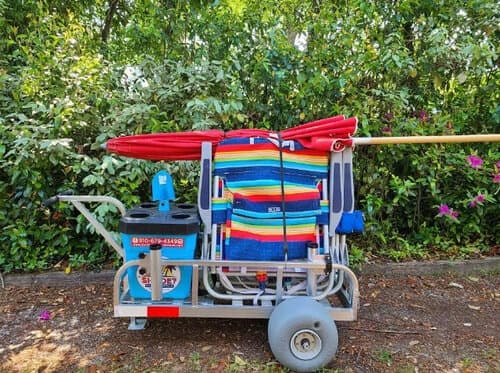 Heavy-Duty Beach Cart Rentals in Wilmington, NC — 1-7 Day Rentals
