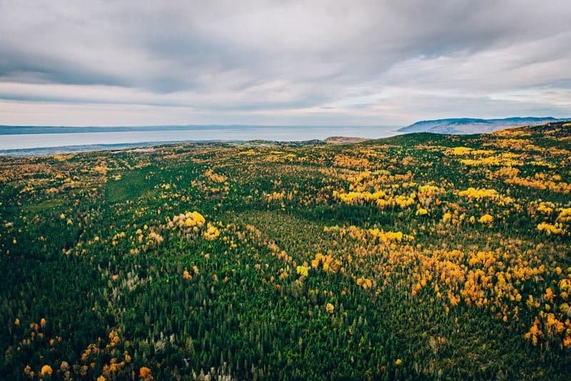 Aerial Views with Héli-Charlevoix in Baie-St-Paul