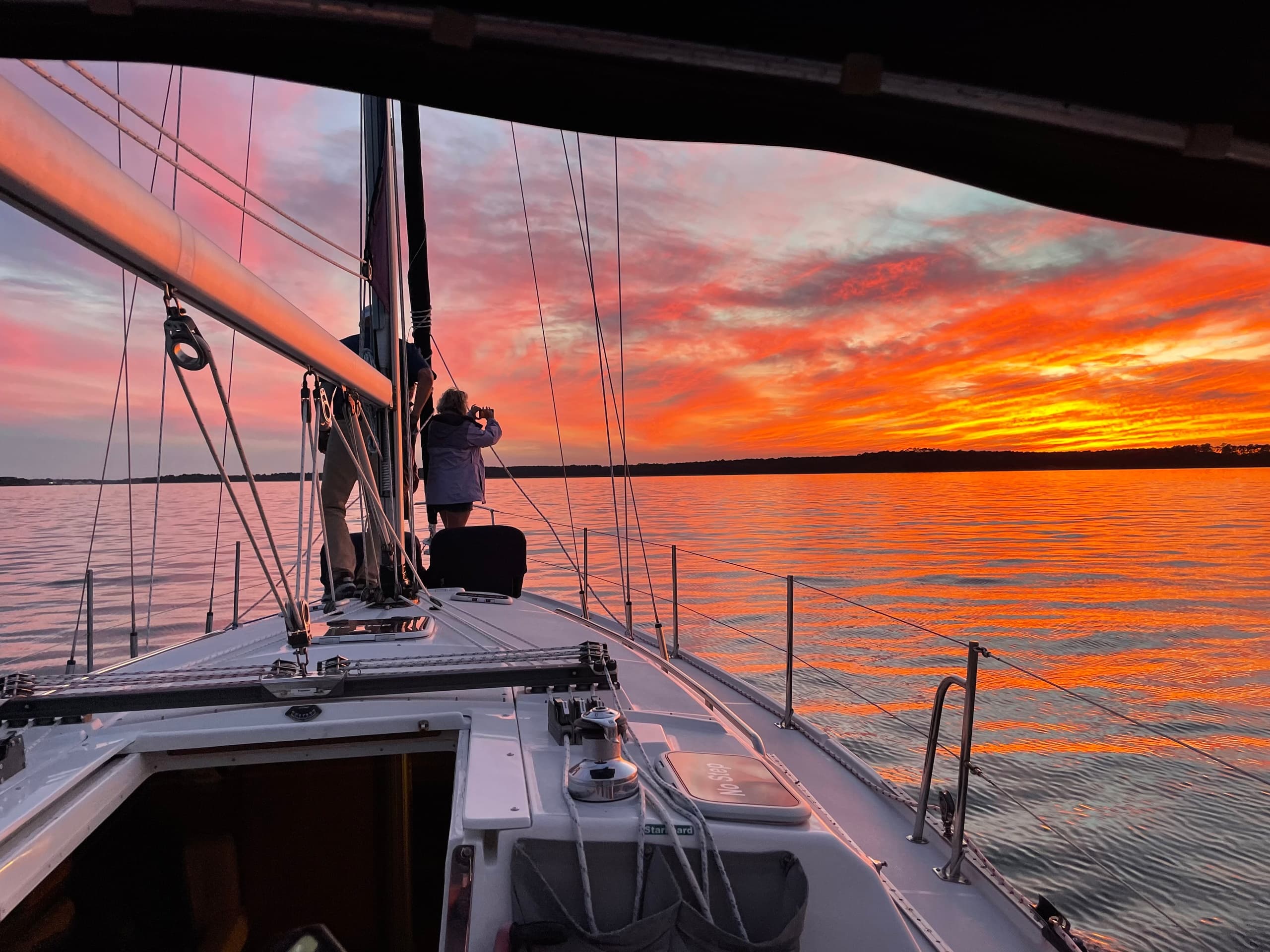 Sailing & Dolphin Watching with Anchors Away in Bluffton