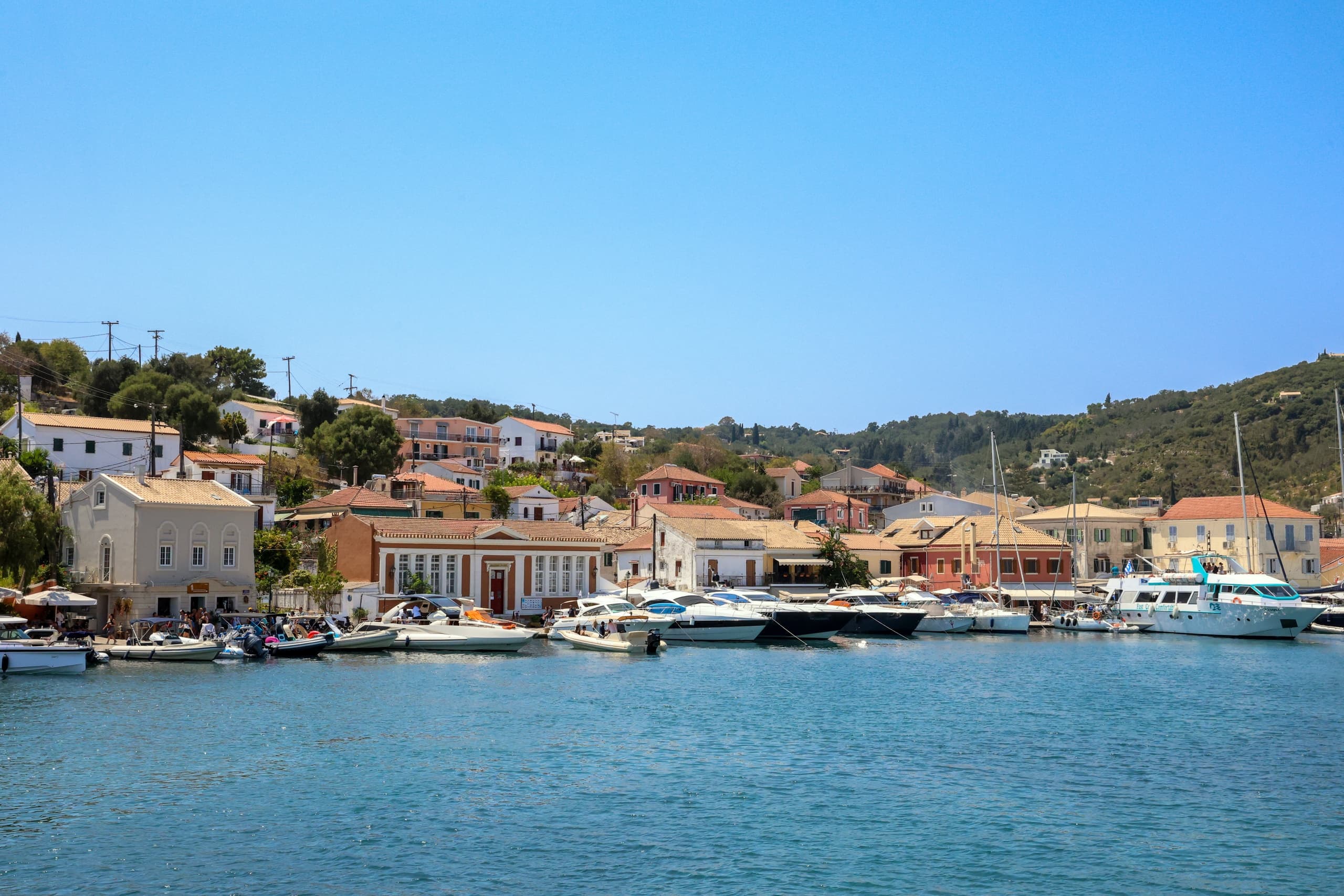 Corfu to Paxos & Antipaxos: Luxury Shared Cruise to Blue Caves and Vrika Beach photo 1