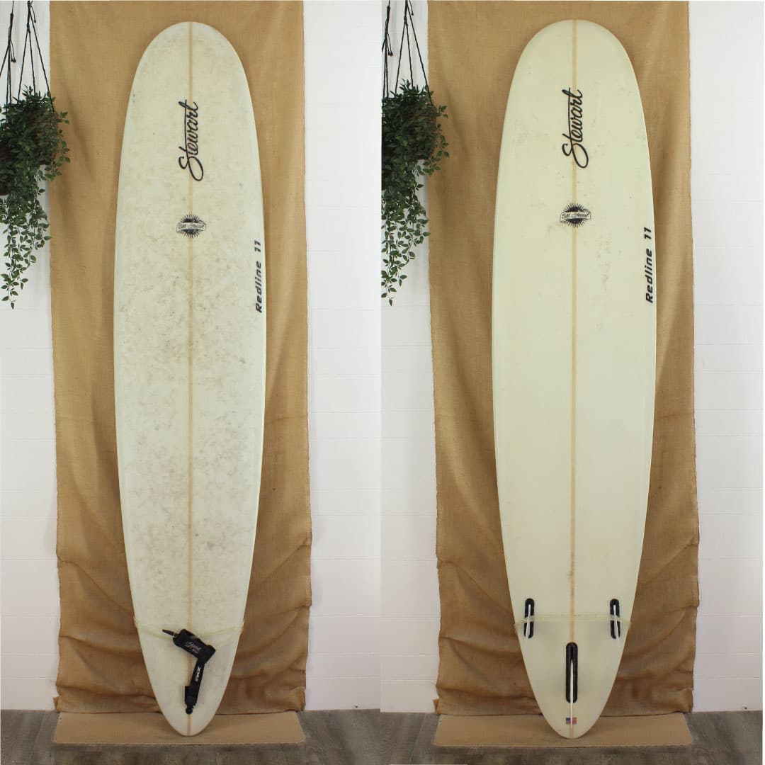 Surf the Waves with Hand Shaped Poly Redline 11 in San Clemente