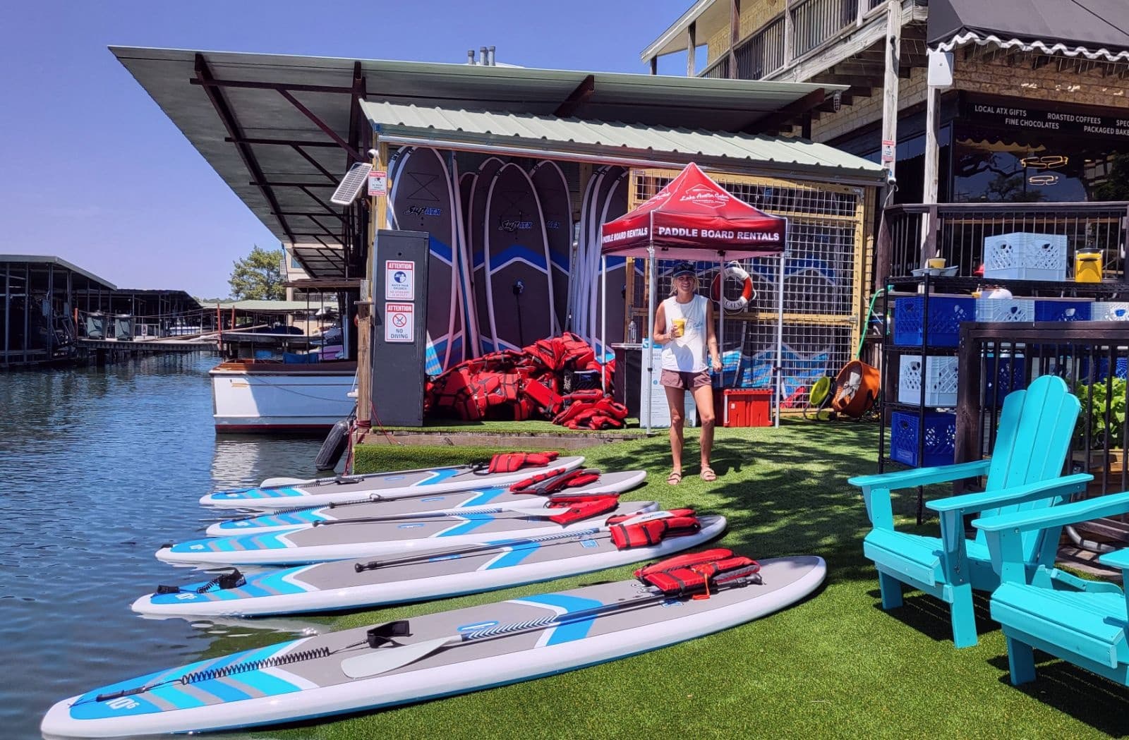 Floating Yoga on Lake Austin: Paddleboard & Yoga in TX