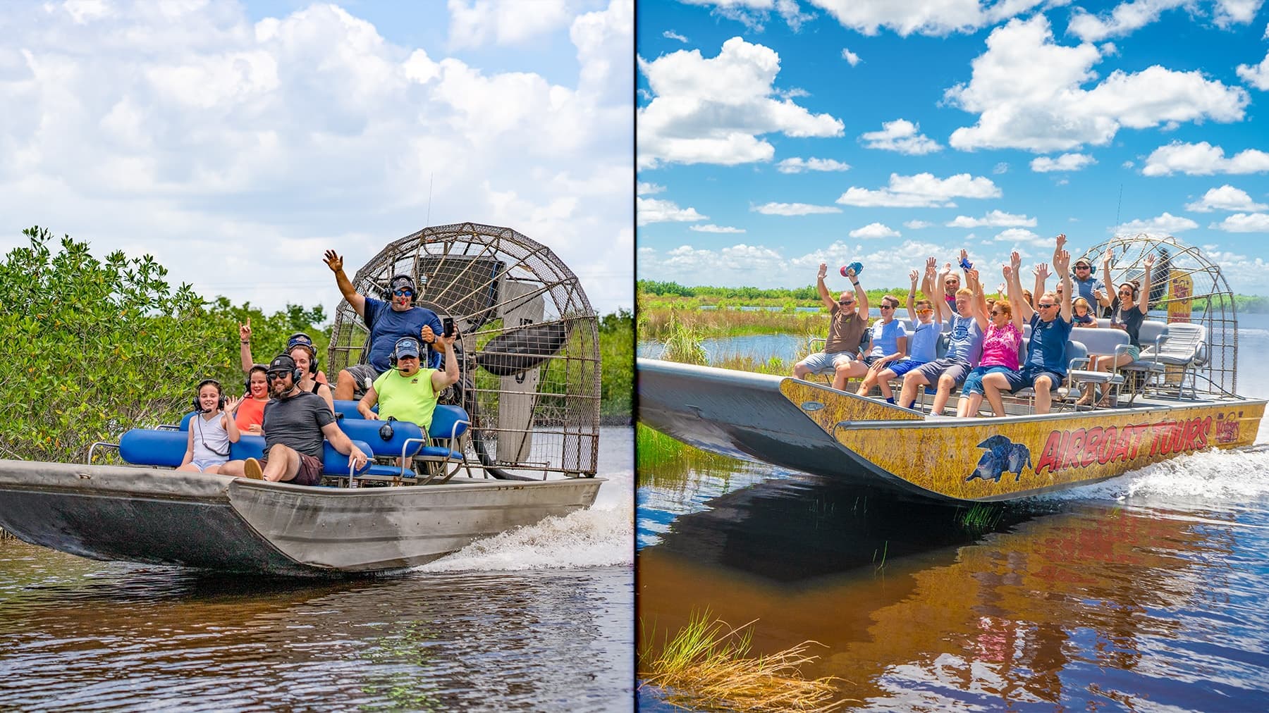 Explore Everglades Mangrove Maze & Grassland Combo Tour