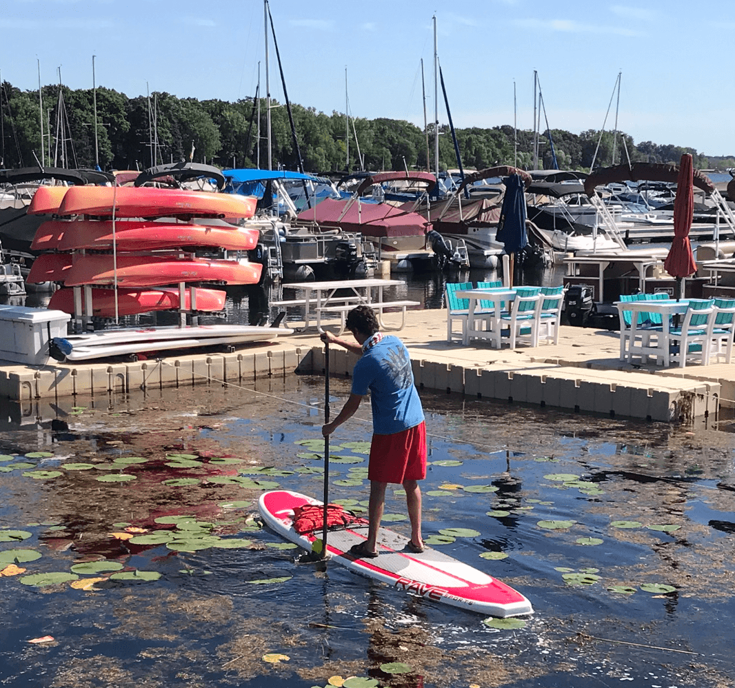 Stand Up Paddle Board Rental on White Bear Lake, MN