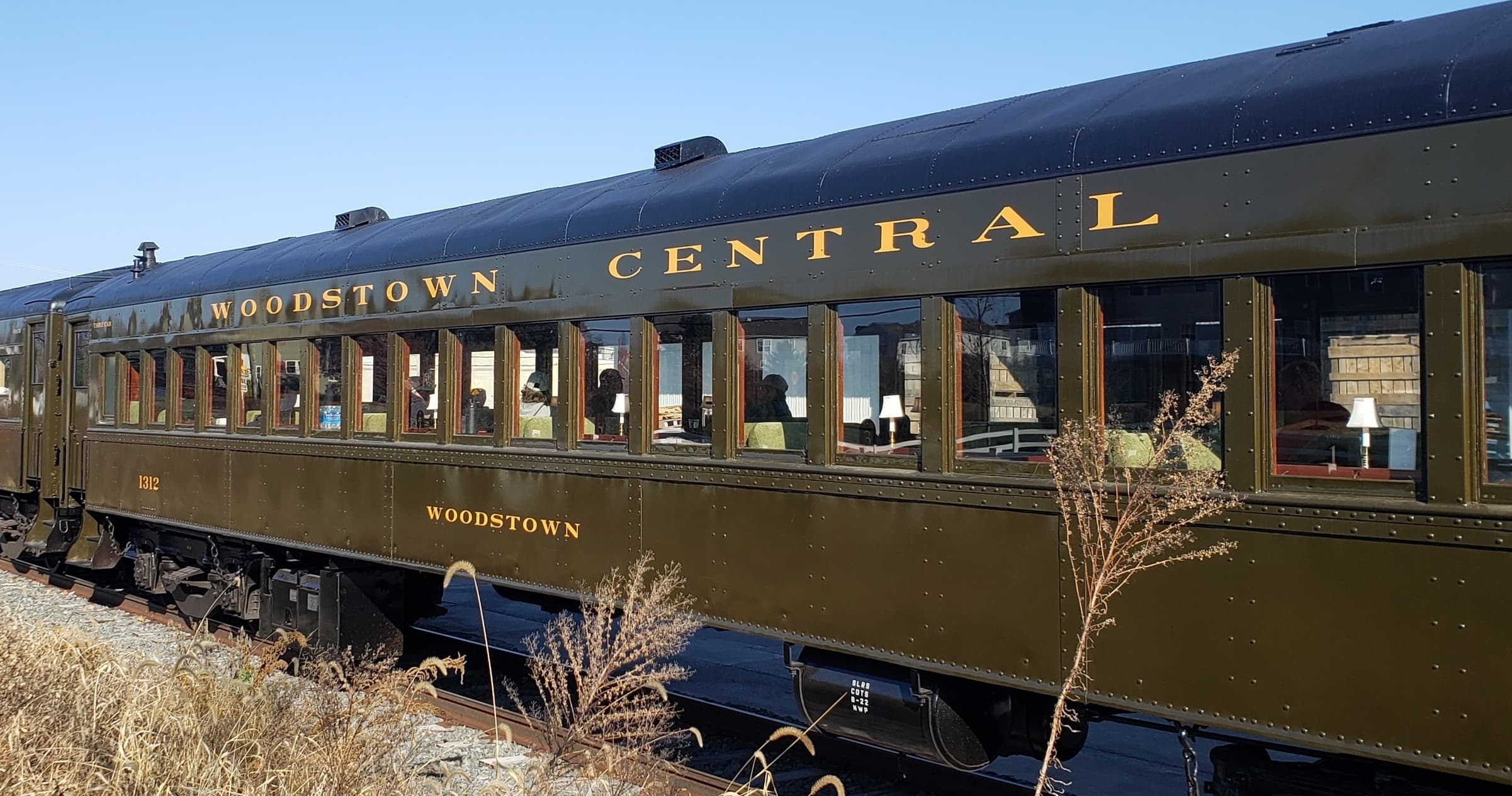 Vintage First-Class Ride on the Mannington Limited: Woodstown Central Railroad Table Car Experience photo 1