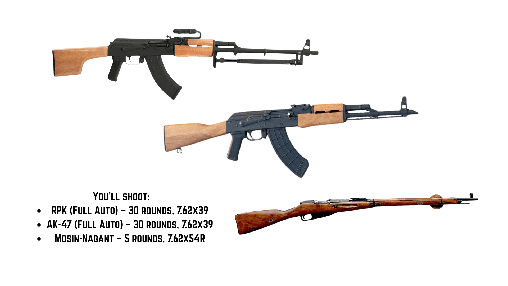 Eastern Bloc Full-Auto Experience in Albuquerque: AK-47, RPK & Mosin-Nagant Range Session photo 1