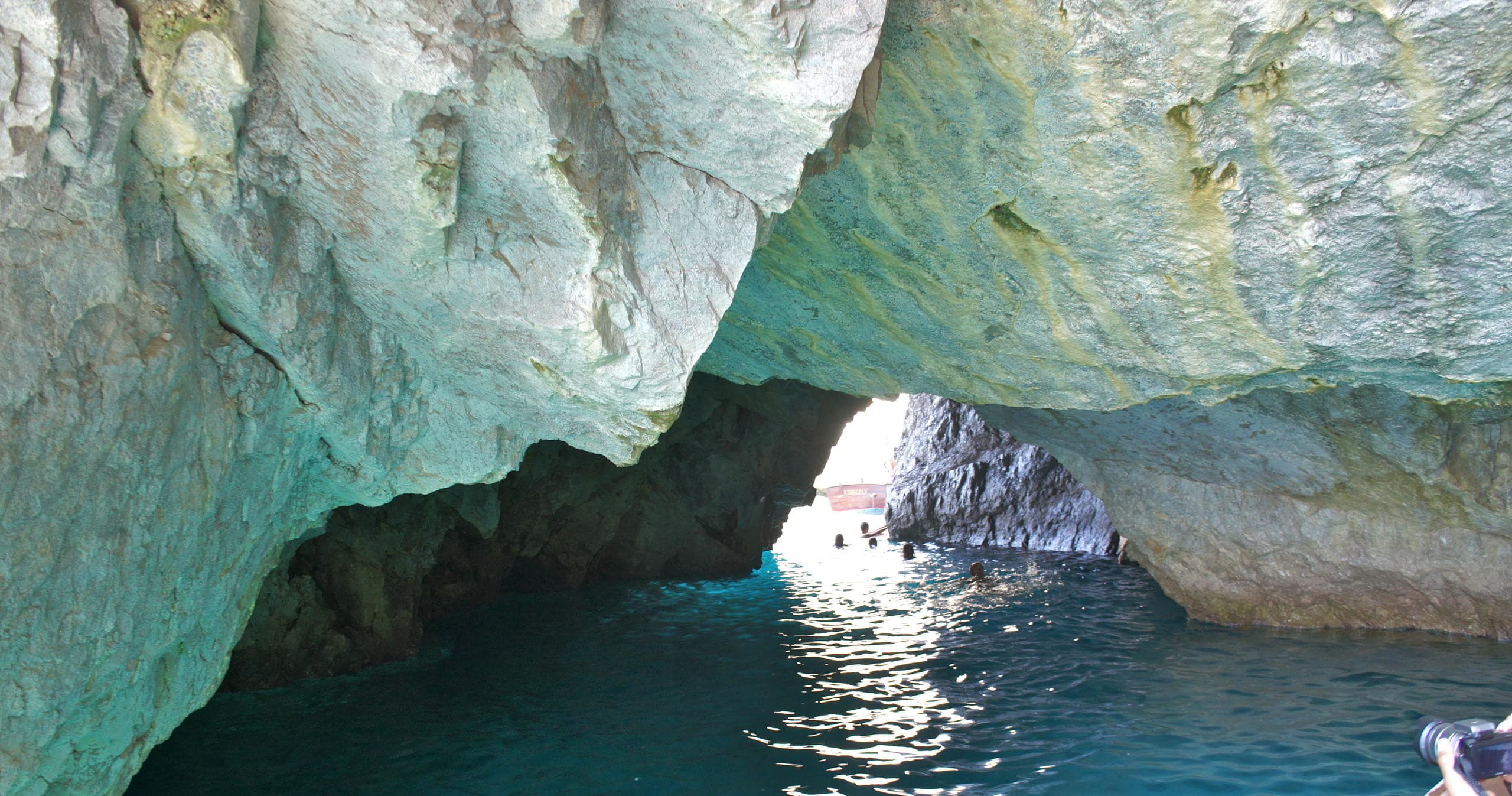 Water Activities & Capri - Blue Grotto Group Tour with Cassiopea