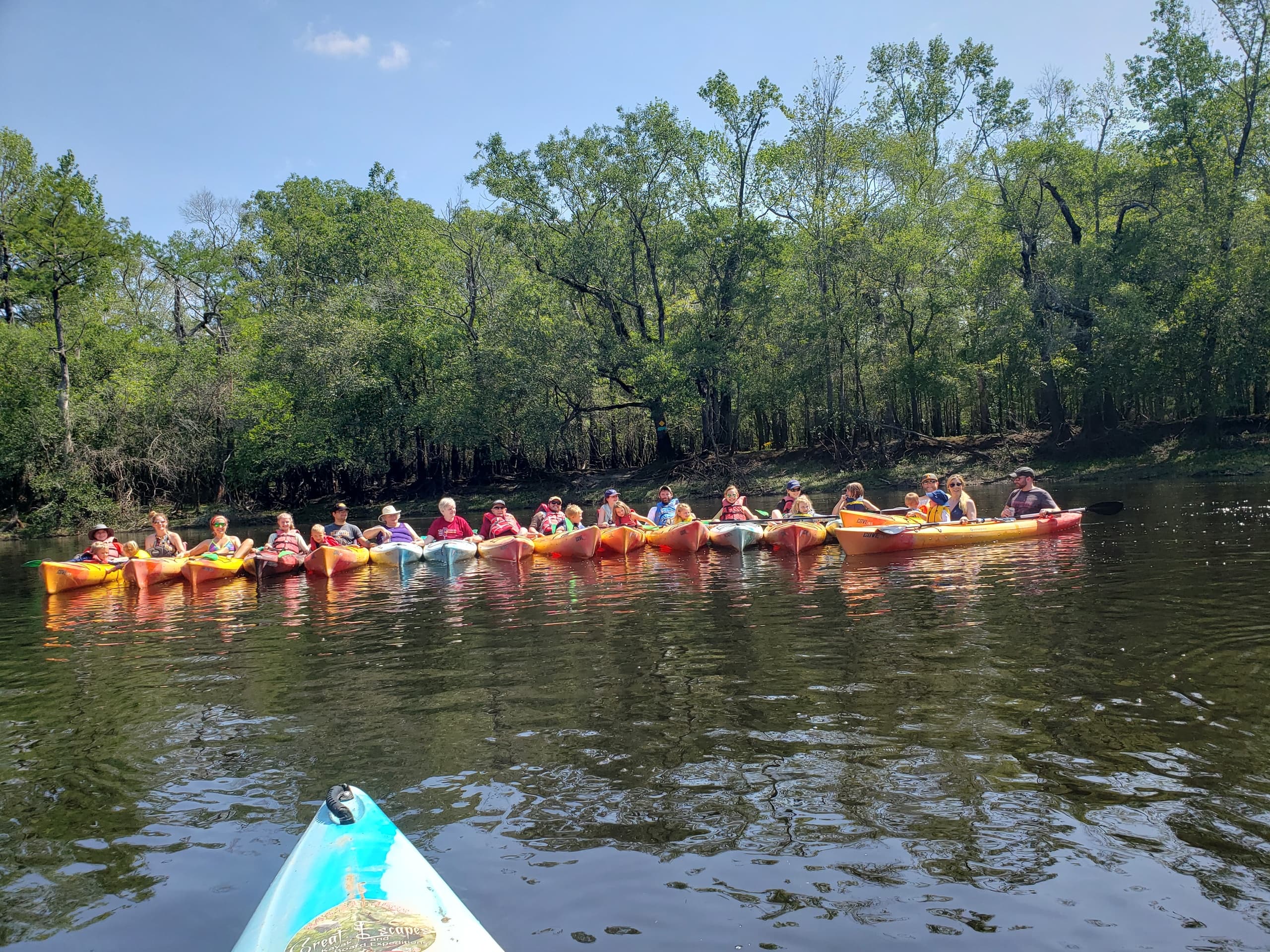 Water Activities & Great Escapes Kayak Expeditions: Lazy River Kayak Adventure