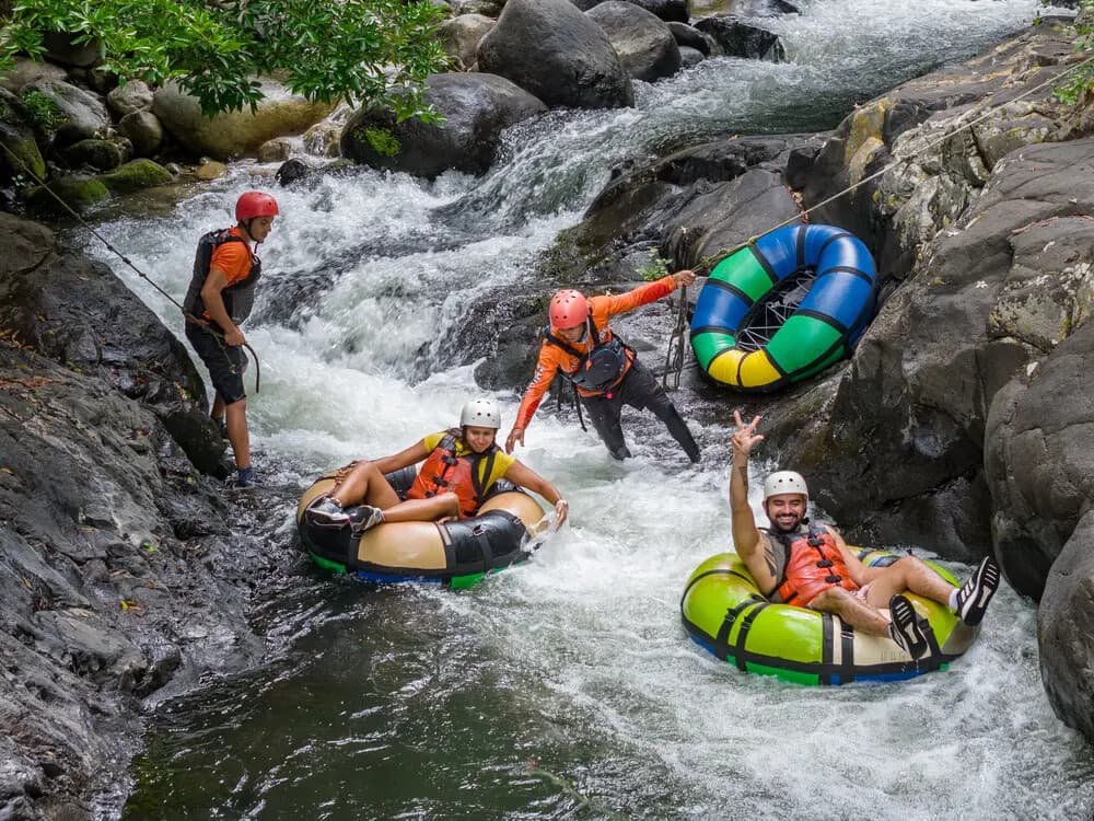 One Day, Four Adventures at Hacienda Guachipelin: Zip, Rappel, Tube & Soak photo 4