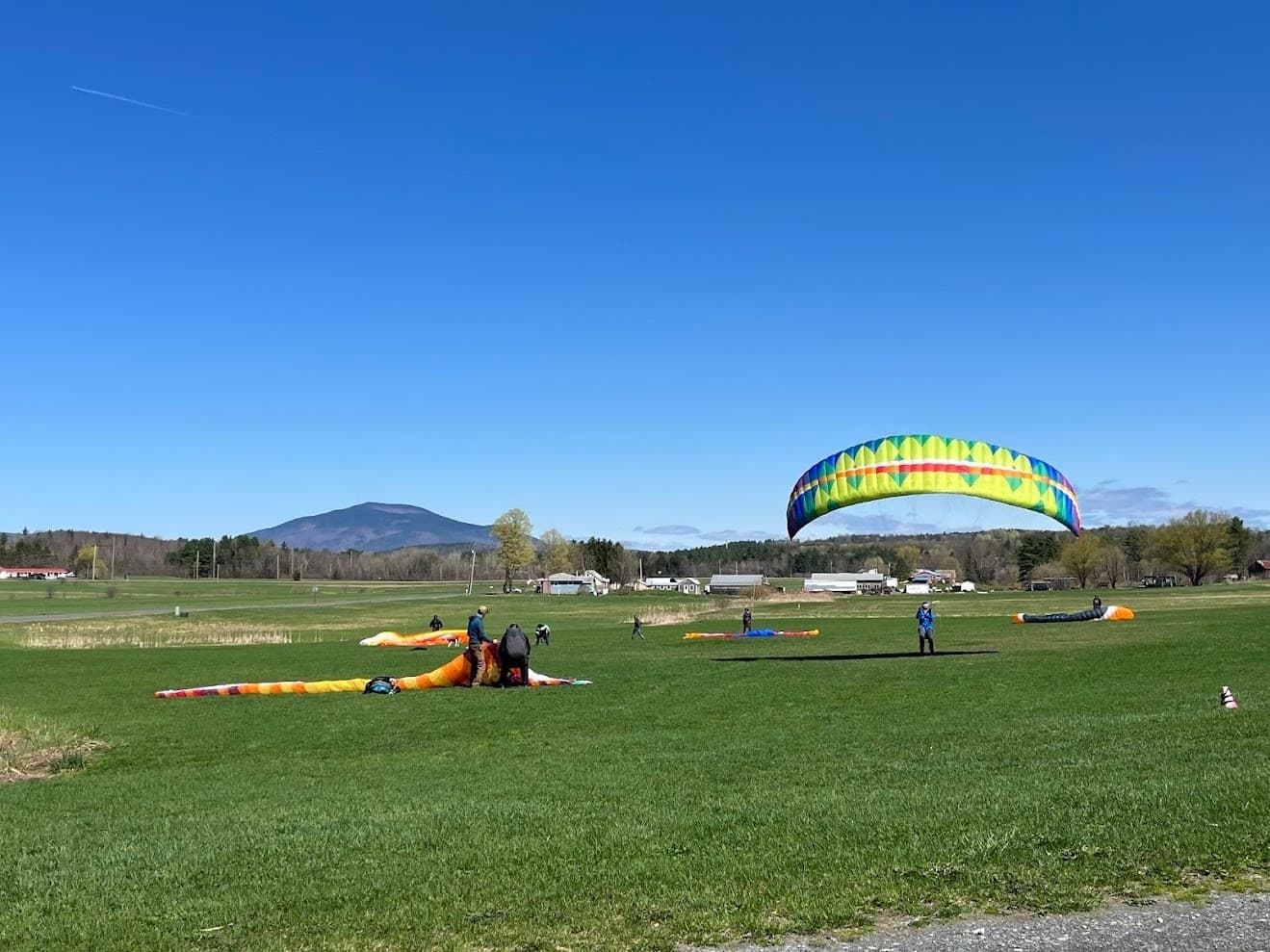 Intro to Paragliding Lessons at Morningside Flight Park, Charlestown NH