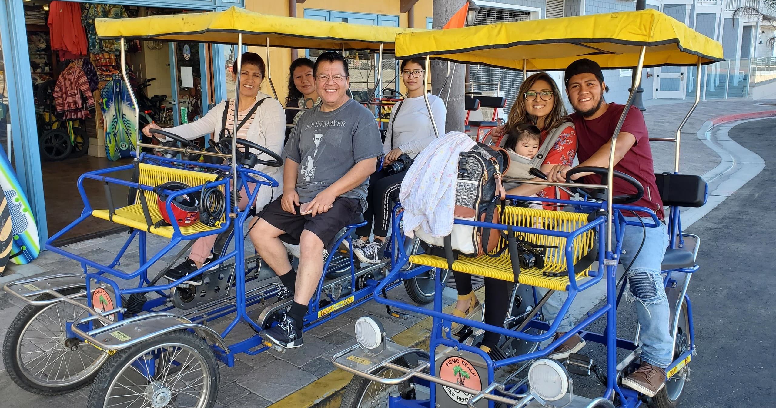Surrey Bike Rentals & Family Rides in Pismo Beach