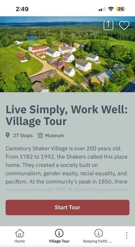 Discover the Shakers’ Legacy with the New Canterbury Village App Preview