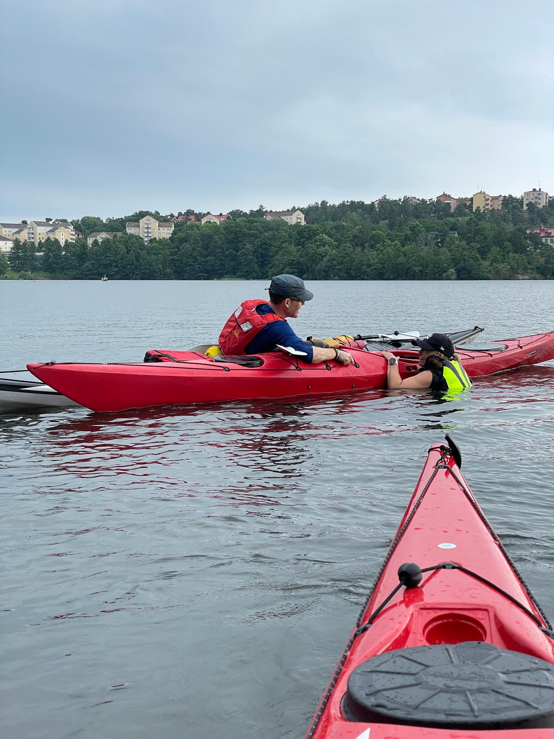 Kayak Rescue Course with Lek Mer in Scandinavia