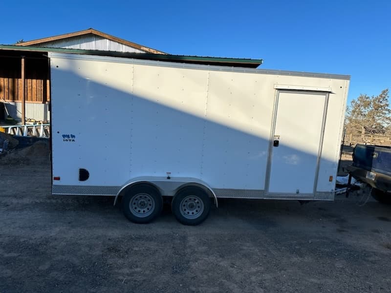 Explore Bend, Oregon with the Enclosed Bumper Pull Trailer