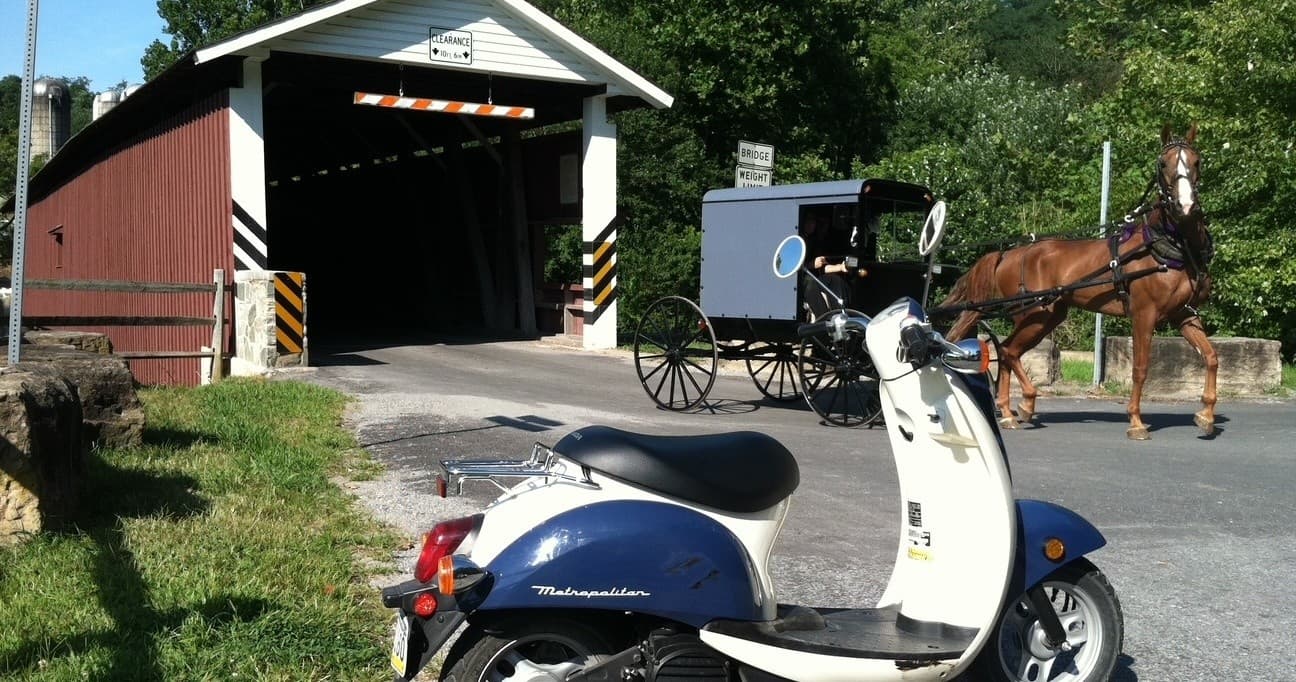 Explore Lancaster County on The Original Scooter Tour