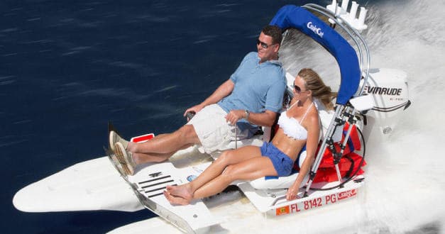 Explore Merritt Island on a 9.9HP 2-Person CraigCat