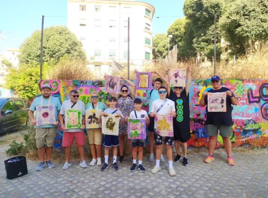 Lisbon Street Art Workshop with Igor Aka Mr. Red — Spray, Stencil & Mural Class photo 2