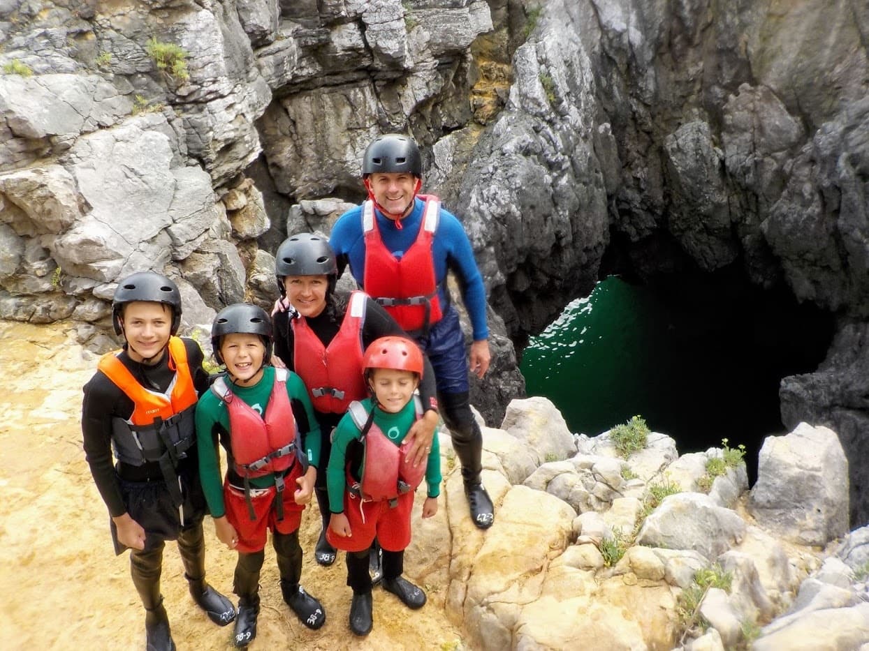 Family Coasteering Adventures with Coastline Algarve