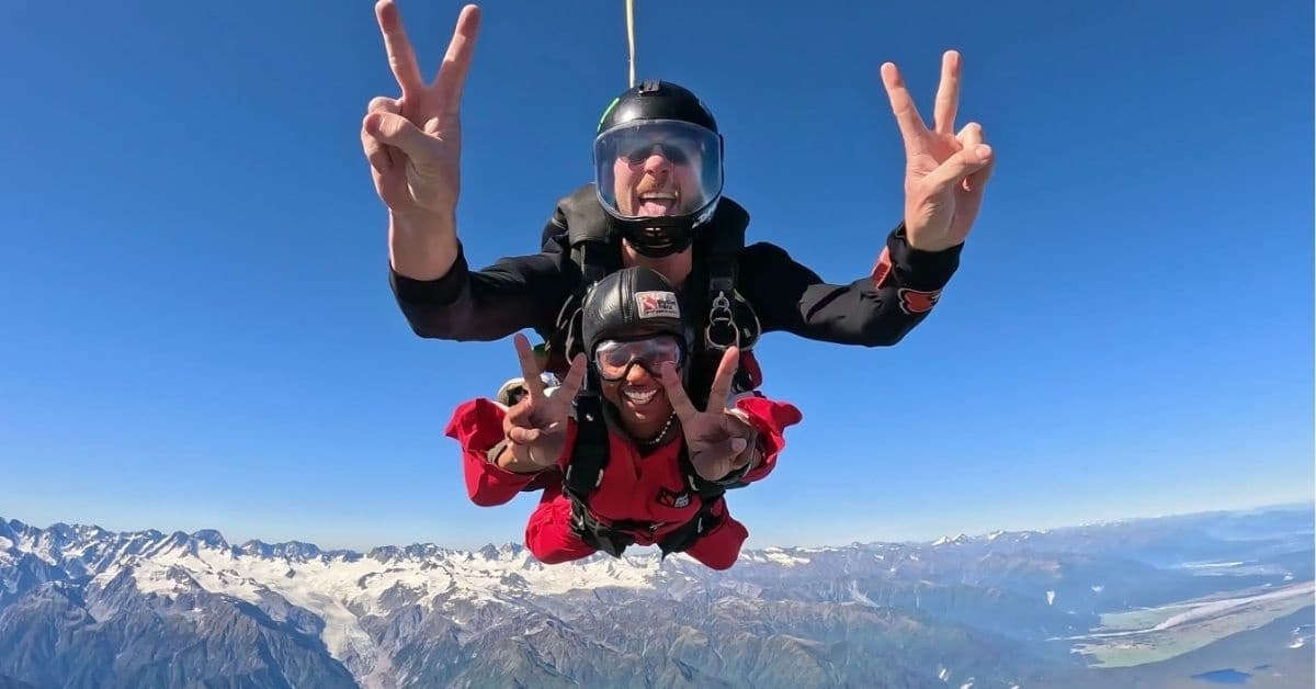 Skydiving Adventure with INFLITE at Franz Josef
