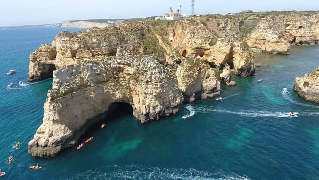 Ponta da Piedade Boat Tour with Boatrips in Lagos