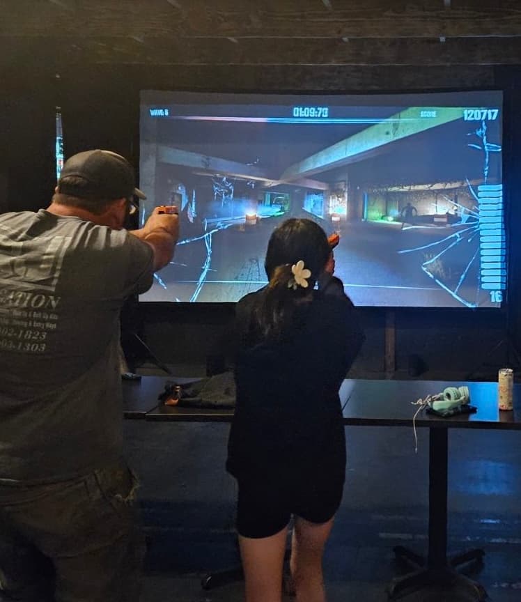 Indoor Shooting Simulator at Enid Axe – Fun and Skills in Enid