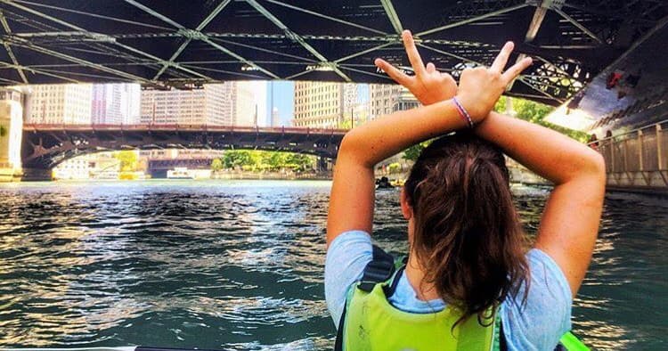 Kayaking Adventure on Chicago River with Happy Hour