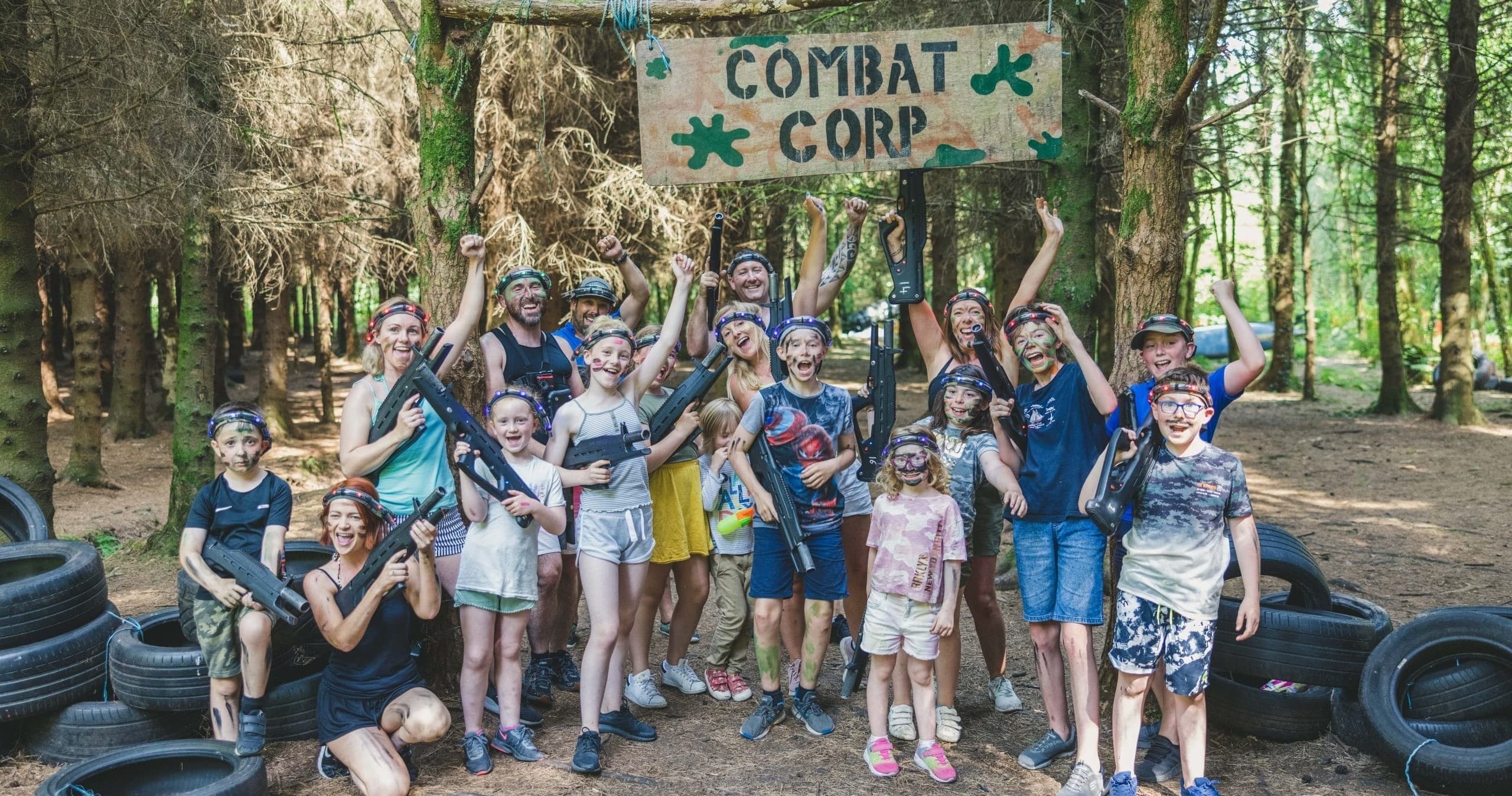 Land Adventures at Combat Corps in Share Discovery Village