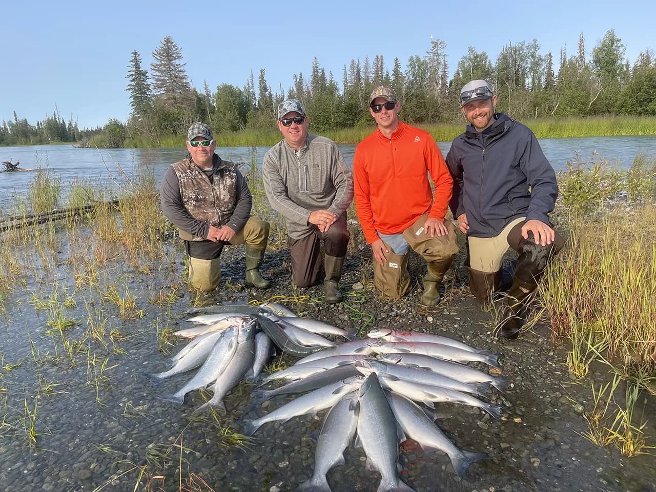 Kenai River Salmon Fishing with Alaska Boat Rental & Guide Service