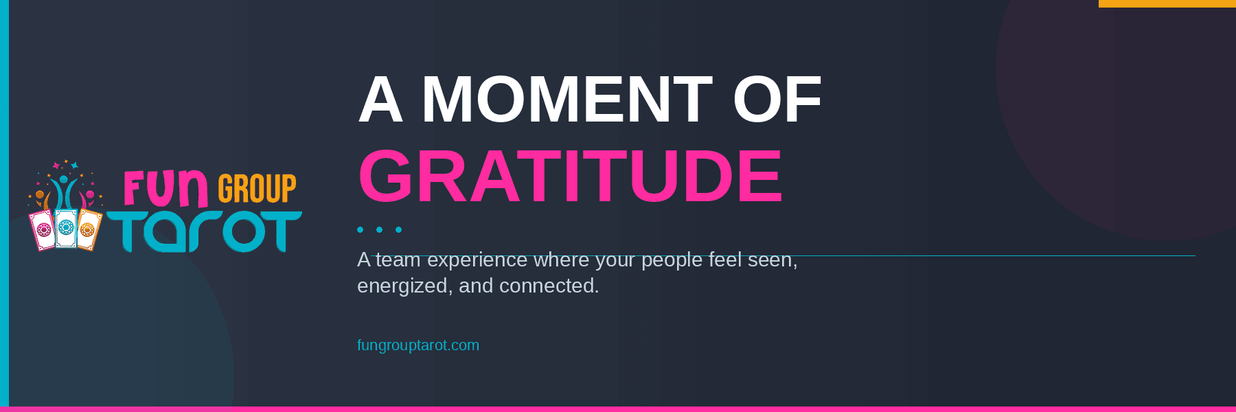 Virtual Team Gratitude Activity — 60-Minute Tarot Workshop for Remote Teams