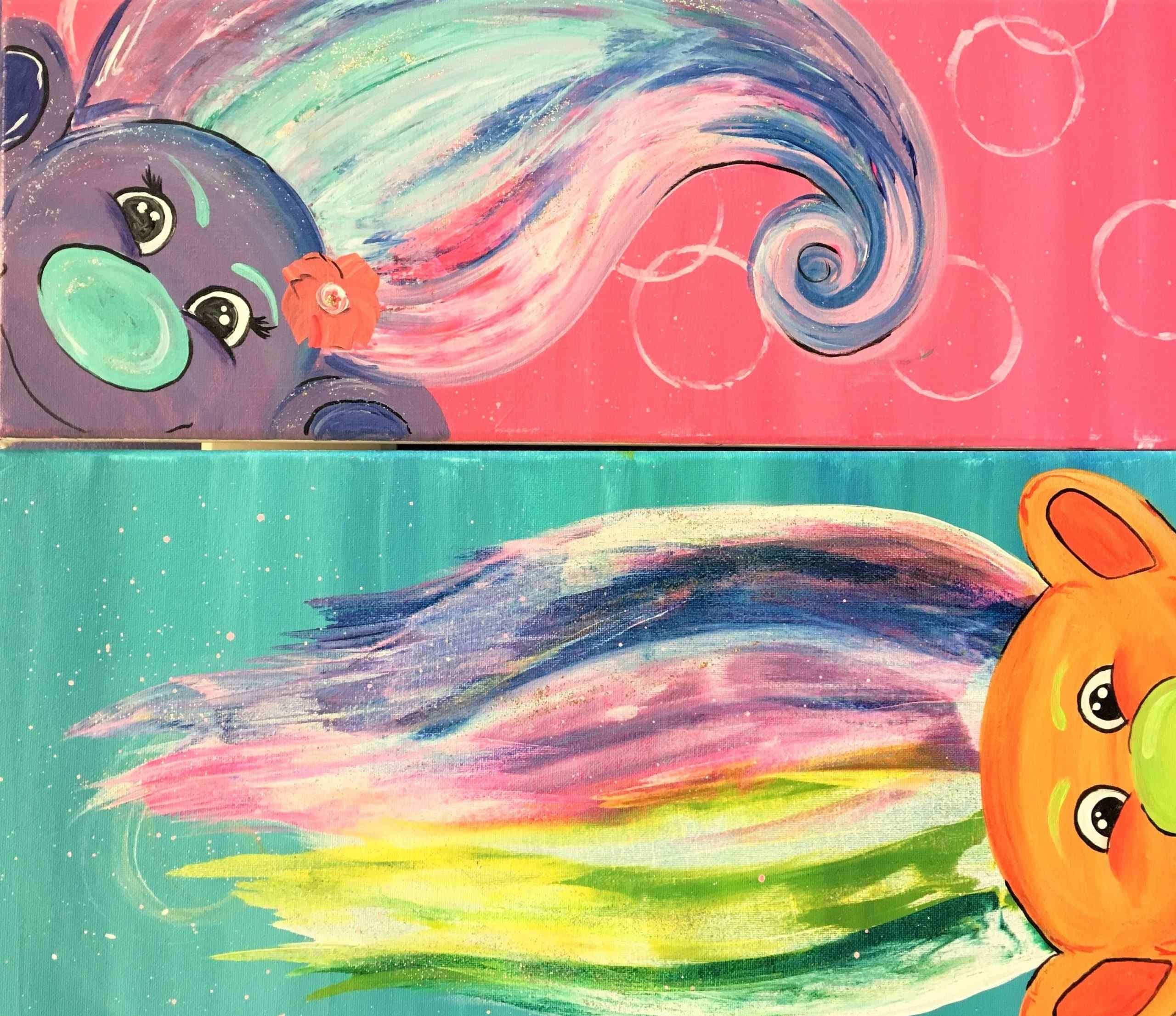 Create a 12x20 Human Leash Board in Omaha: Two-Hour Paint & Sip Workshop