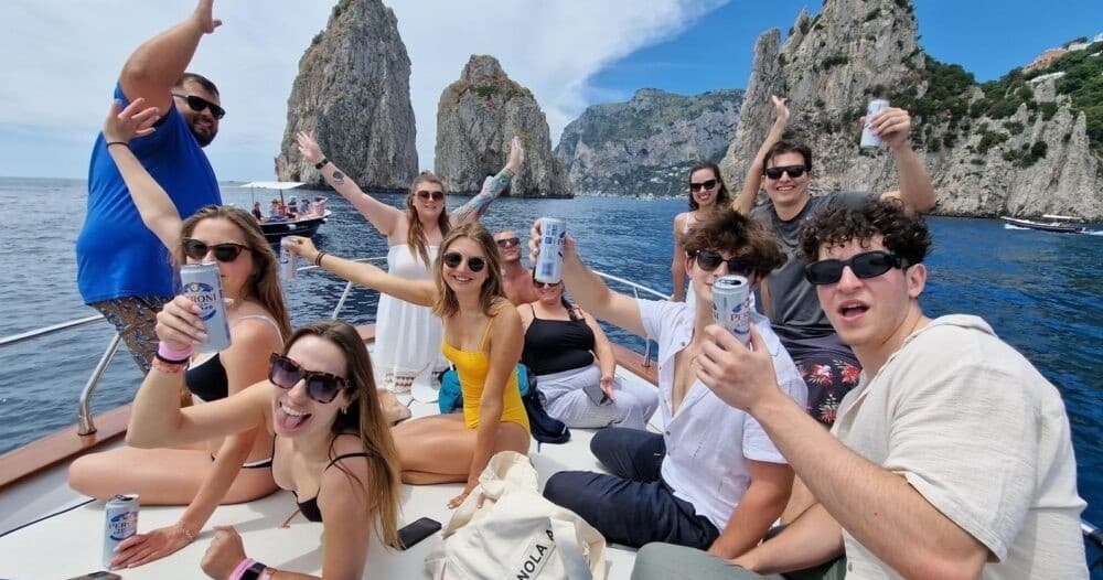 Sail Capri: Private Boat Tour to Blue Grotto, Faraglioni & Limoncello