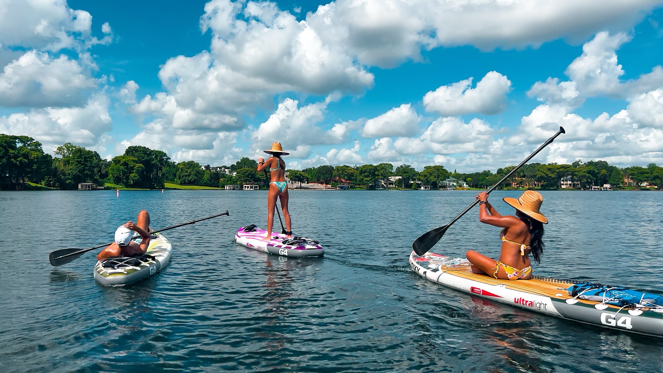 Water Activities: Lake Conway Paddle Adventure by Otter Paddle Orlando