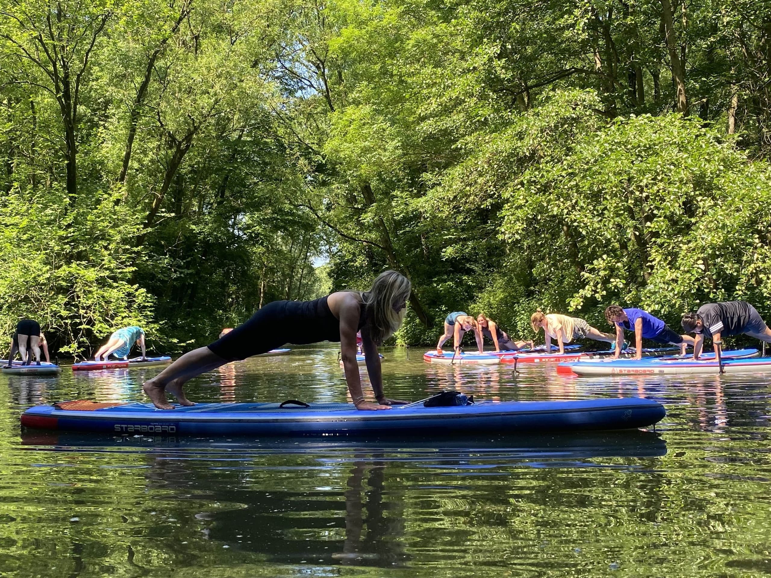 Paddle Fit Fitness Sessions with SUPspirit in Hoorn