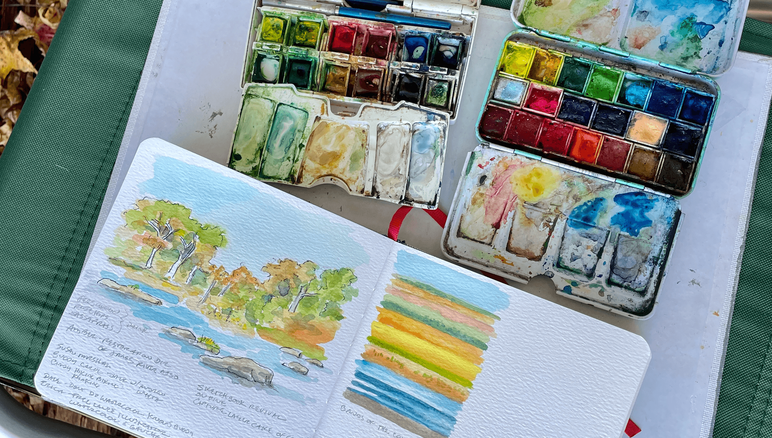 Watercolor by the James: Creative Riverfront Art Experiences in Richmond, VA