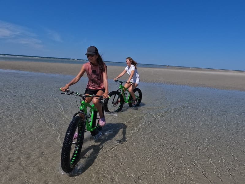 Biking the Brewster Flats: Fat Bike Tour Across Cape Cod's Tidal Plain