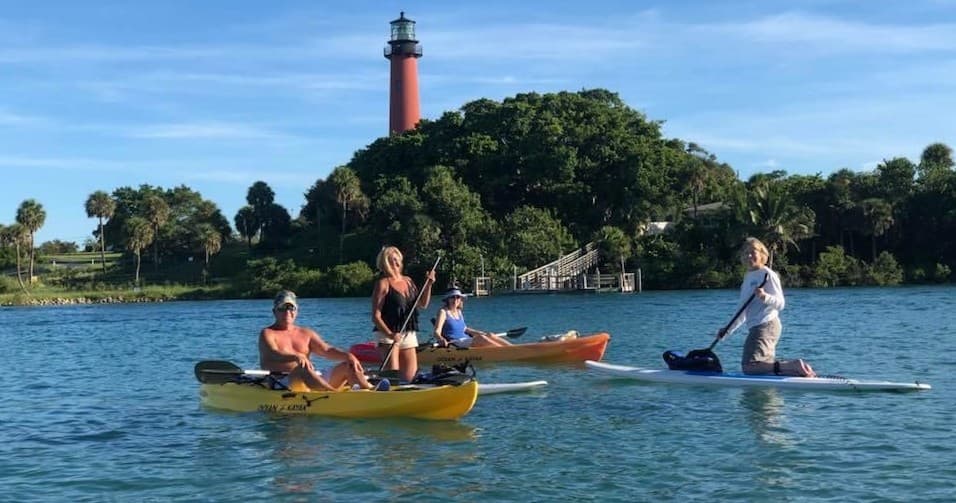 Half Day Kayak & Canoe Rentals at Jupiter Outdoor Center