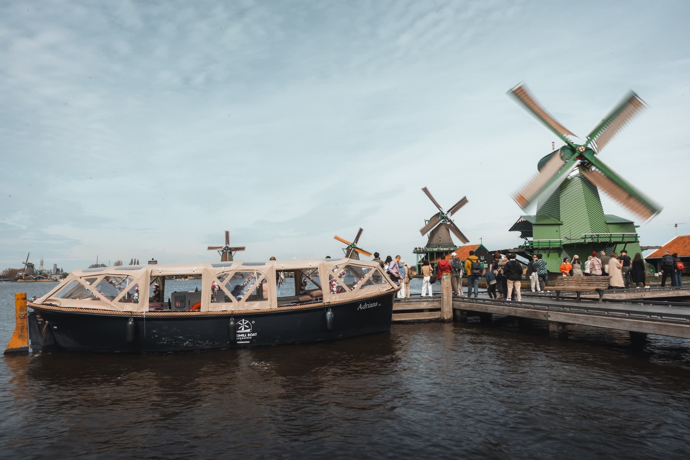 Zaanse Schans by Water: Windmill Boat Experience in Zaandam photo 2