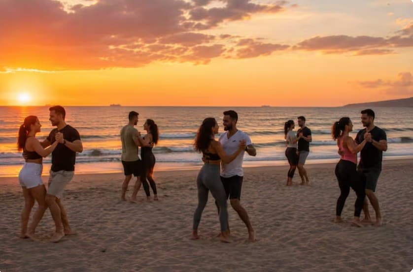 Salsa and Bachata on the Sand: Beginner Beach Dance Class in San Juan photo 1