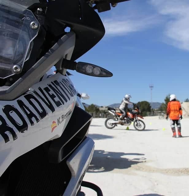 Trail Motorcycle Riding at Albaida Circuit with Roadventure
