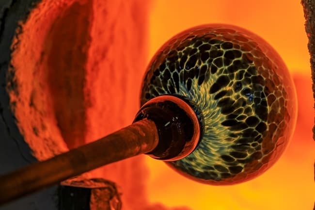 Fire and Form: Large Glassblowing Workshop in North Creek, NY