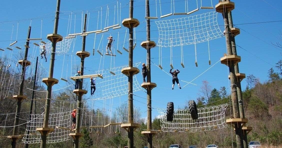 Yonah Quest Challenge Course in Helen, Georgia