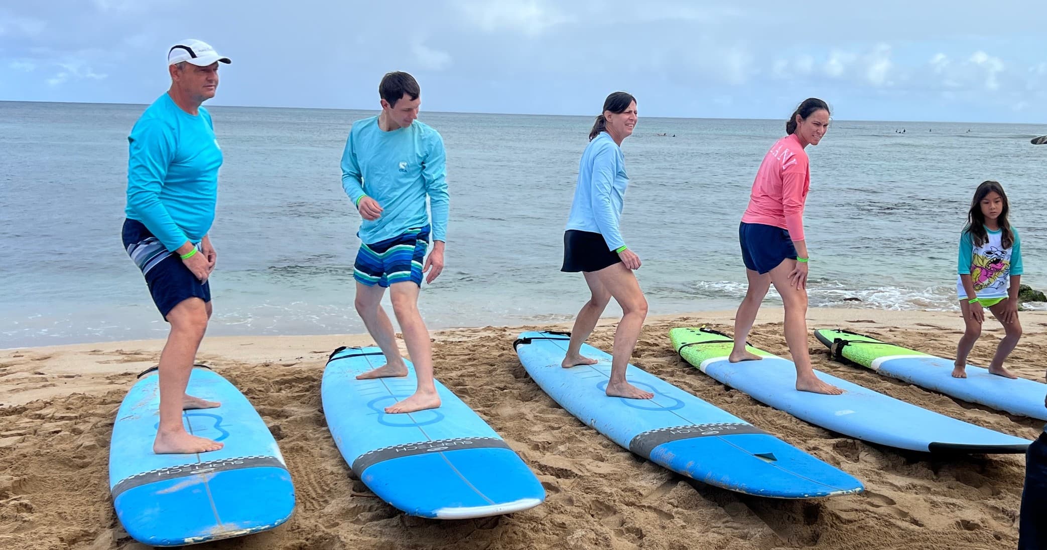 Po'okela Surf School team