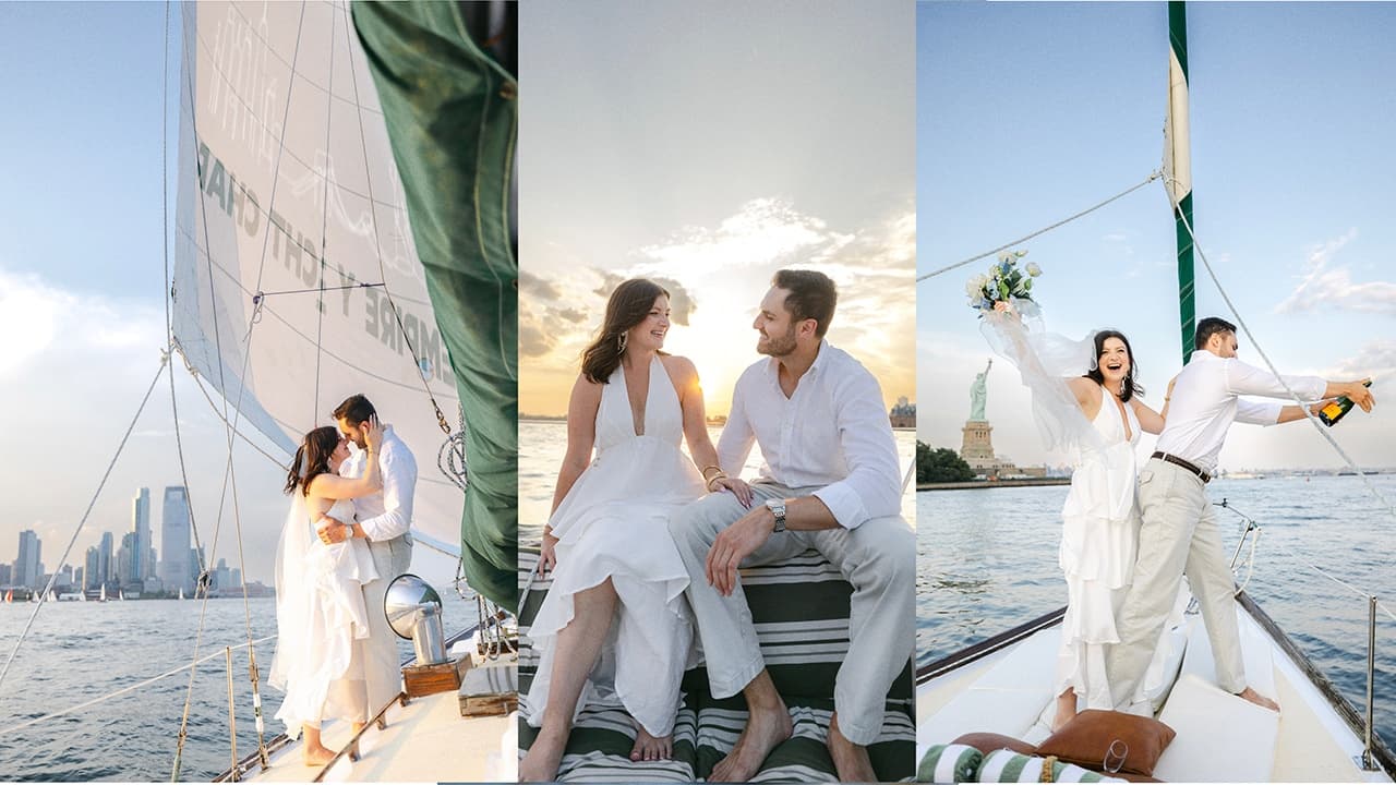 Romantic Proposal Sail in New York City