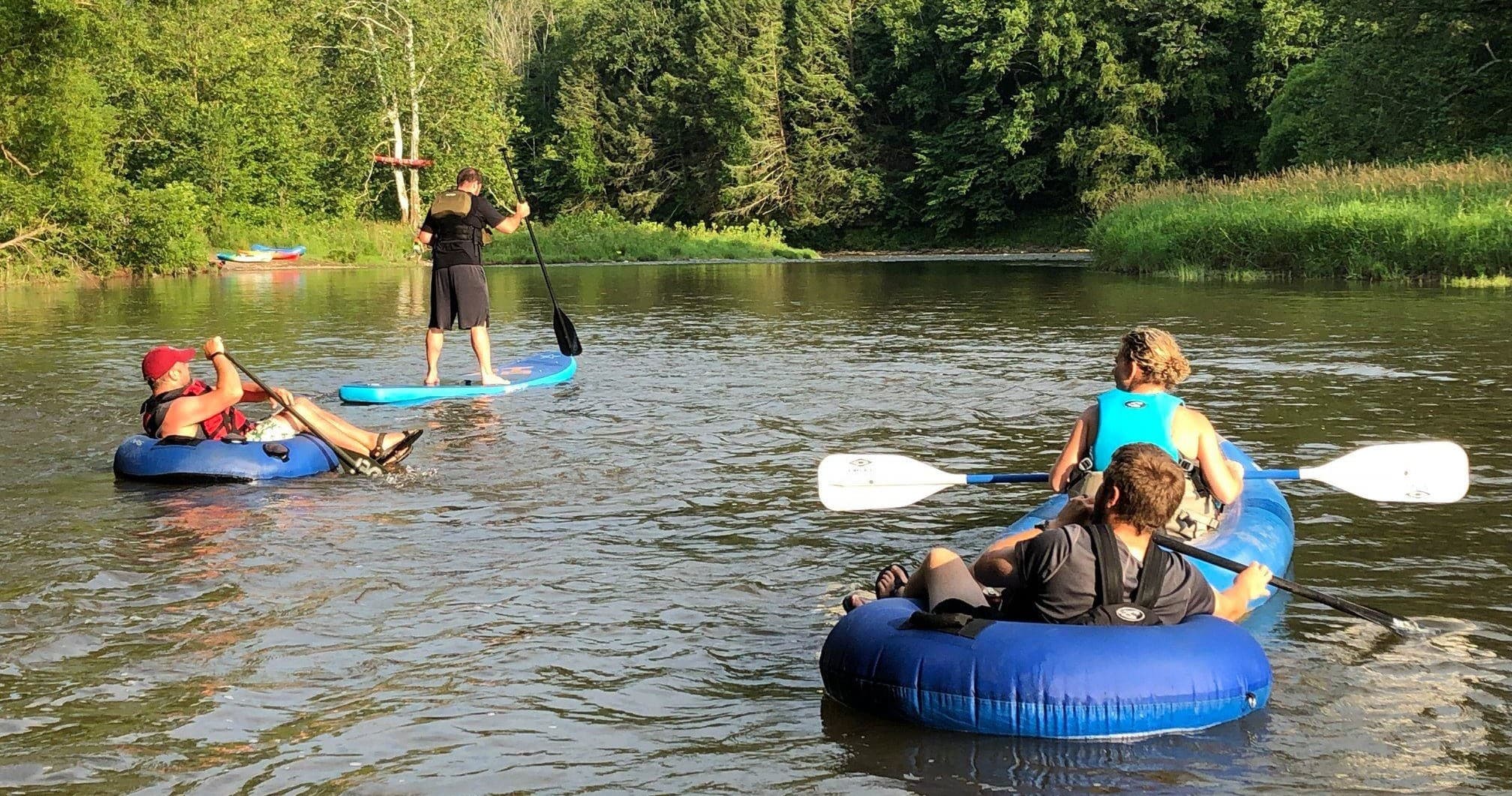 Gaines Shuttle: Scenic Pine Creek Paddle in Wellsboro, PA