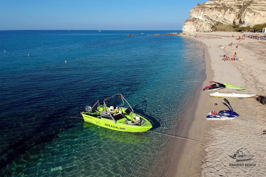 Water Sports Thrills at Davideo Beach, Tropea