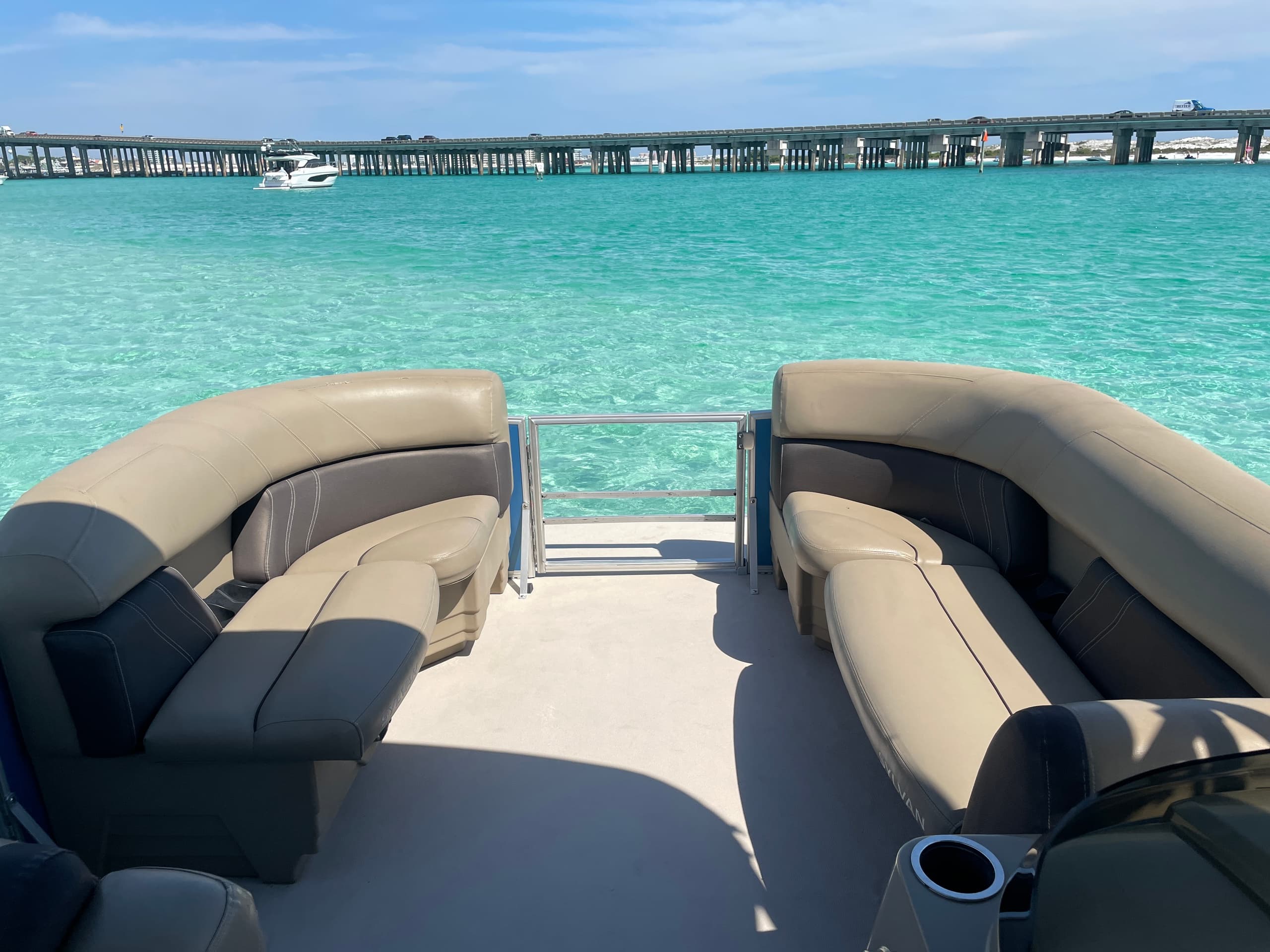Private Pontoon Charters in Fort Walton Beach with East Pass Excursions
