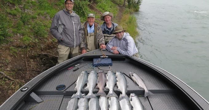 Kenai Silver Salmon Fishing Adventure in Alaska