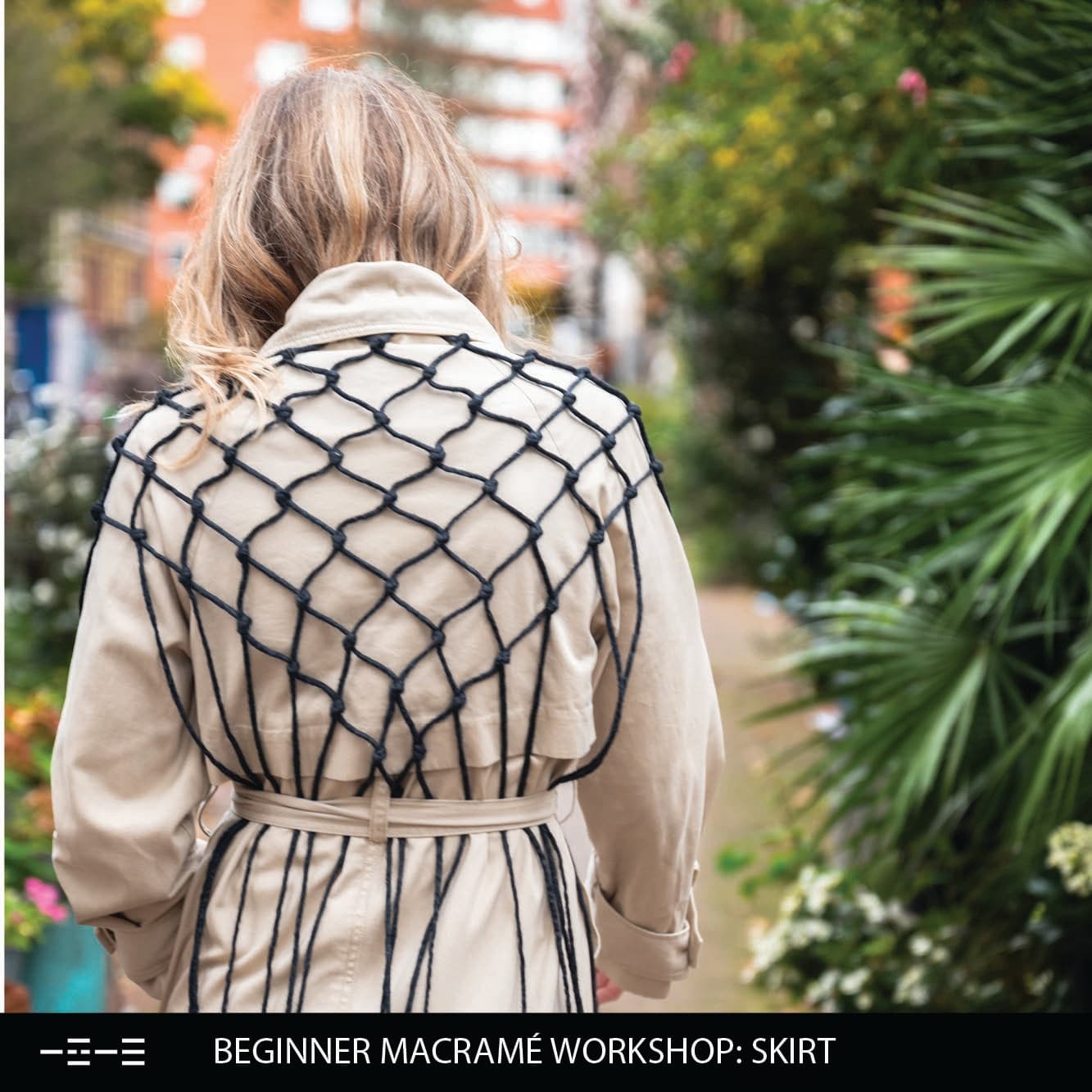Make a Macramé Skirt in Amsterdam: 3-Hour Beginner Workshop